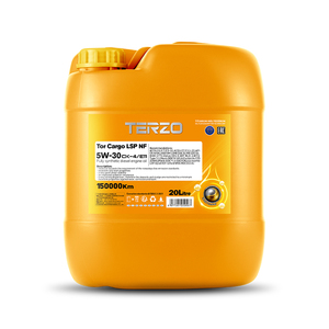 TERZO Tor Cargo LSP NF 5W30 Lubrifiant moteur pour véhicules lourds API CK 4 ACEA E6 E7 E9 PAO Entièrement synthétique pour camions Euro VI - Product Image 1
