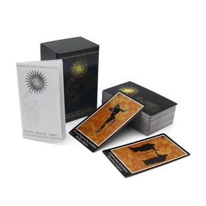 Impression de jeu de cartes personnalisées <span class=keywords><strong>Couple</strong></span> Conversation Design Paquet de luxe Carte de jeu en papier de <span class=keywords><strong>tarot</strong></span> avec feuilles d'instructions - Product Image 1