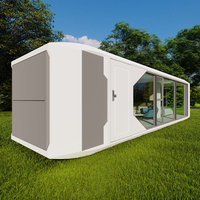 Capsule spatiale mobile d'usine chinoise pour usage hôtelier avec conception portable