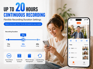 Nouvelle sonnette de porte numérique Tuya 5 pouces avec interphone, caméra de visiophone <span class=keywords><strong>sans</strong></span> <span class=keywords><strong>fil</strong></span> WIFI à double sens audio pour la maison - Product Image 3