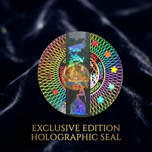 ملصقات هولوغرام للحفلات والزفاف وأعياد الميلاد والعودة إلى المدرسة والاحتفالات بعمر 50 و100 سنة وألعاب الذكاء - Product Image 5