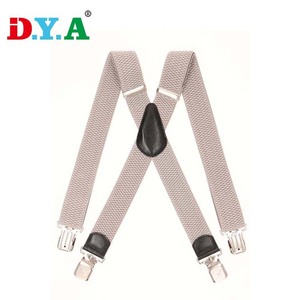 Ceinture d'épaule élastique à bretelles colorées réglables en forme de X avec clips solides pour le travail et les jeans - Product Image 4