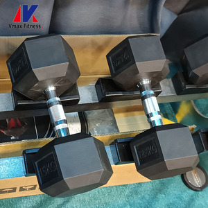 <span class=keywords><strong>Mancuernas</strong></span> Hexagonales de Acero y Goma para Levantamiento de Pesas en Casa, 2.5 <span class=keywords><strong>KG</strong></span>, 5 <span class=keywords><strong>KG</strong></span>, <span class=keywords><strong>7.5</strong></span> <span class=keywords><strong>KG</strong></span>, Venta al por Mayor para Gimnasios Comerciales - Product Image 4