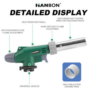 Offre Spéciale briquet torche <span class=keywords><strong>à</strong></span> <span class=keywords><strong>gaz</strong></span> <span class=keywords><strong>gaz</strong></span> Butane <span class=keywords><strong>gaz</strong></span> chalumeau Camping accessoires buses cuisson gril flamme pistolet soudage - Product Image 4