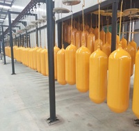 Con il Pece R110 Certificato Vuoto Tipo 1 Cng Cilindro Cilindro per Cng Vendite Calde 65L Alta Personalizzazione LD Serbatoio di Gas Ad Alta Pressione