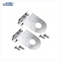 2 supports de fixation en forme de pastèque à 90 degrés pour camion semi-remorque et pick-up, pour éclairage sous carrosserie, sans perçage requis