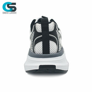 حذاء رياضي greatأحذية للرجال بالأبيض والأسود ، أحذية على غرار المشي للرياضة أحذية رياضية مخصصة للرجال - Product Image 3
