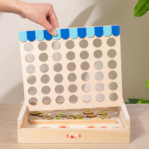 Jeu <span class=keywords><strong>d</strong></span>'échecs en bois pour enfants, éducation précoce, tridimensionnel, quatre <span class=keywords><strong>joueurs</strong></span> - un exercice pour les compétences de réflexion, jouet - Product Image 3