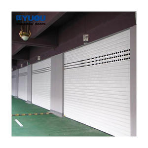 <span class=keywords><strong>Porte</strong></span> <span class=keywords><strong>de</strong></span> <span class=keywords><strong>garage</strong></span> automatique à enroulement en aluminium pour entrepôt, prix bas, portes à enroulement électriques - Product Image 6