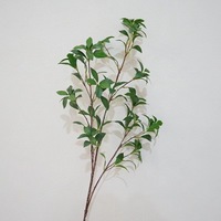Yapay Pieris Japonica Plastik Yeşillik İç Mekan Peyzaj Zemin Dekoru Oturma Odası Japon Kalmia Dalı Yapay Çiçekler