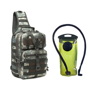 Sac à dos Us multi-usages Sling Molle Sac à dos Sling Bag avec <span class=keywords><strong>vessie</strong></span> d'eau PEVA 2L - Product Image 5