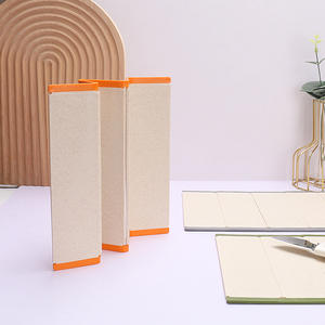 Planche à découper pliable portable en paille de blé, pour la cuisine, la maison, les fruits, les voyages, le camping et les pique-niques - Product Image 2