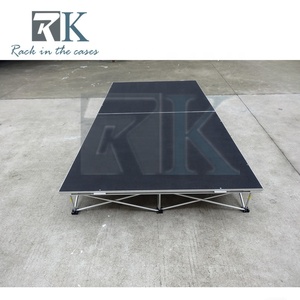 Escenario Portátil Desmontable de Nuevo Diseño con Estructura de Aluminio, Empacado en Caja de Transporte - Product Image 6