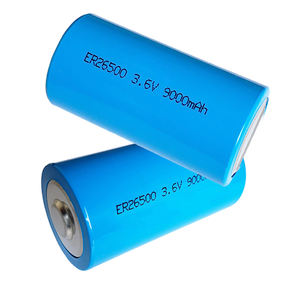 סוללת ליתיום/תחמוצת ברזל-יון ראשונית לגלאי עשן, סוללה גלילית ER26500 3.6V 9000mAh, סוללה שאינה ניתנת לטעינה - Product Image 6