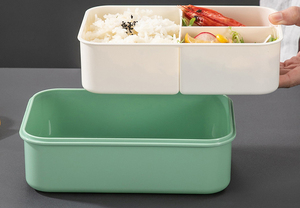 Leakproof Bento Lunch Box with Built-in Cutlery <b>Set</b> Food Grade PP5 Meal Prep Container for Office School - Product Image 6