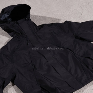 Tùy Chỉnh Thiết Kế Windproof Nylon Không Thấm Nước Zip Lên Áo Khoác Chất Lượng Cao Áo Thun Áo Ngoài Trời Nylon Áo Gió Áo Khoác Nam - Product Image 4