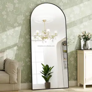 frames wholesale gold home decor modern cheap large frame wall luxury dressing Standing Floor wall mounted body Mirror