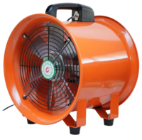 Ventilador Axial Portátil a Prueba de Explosiones y Ventilador de Refrigeración para Equipos Móviles y Refrigeración de Generadores