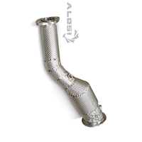Tuyau d'échappement 8AR-FTS pour Lexus RC200t RC300 2.0T 2015-2021 en acier inoxydable 304 avec bouclier thermique, tuyau turbo haute performance