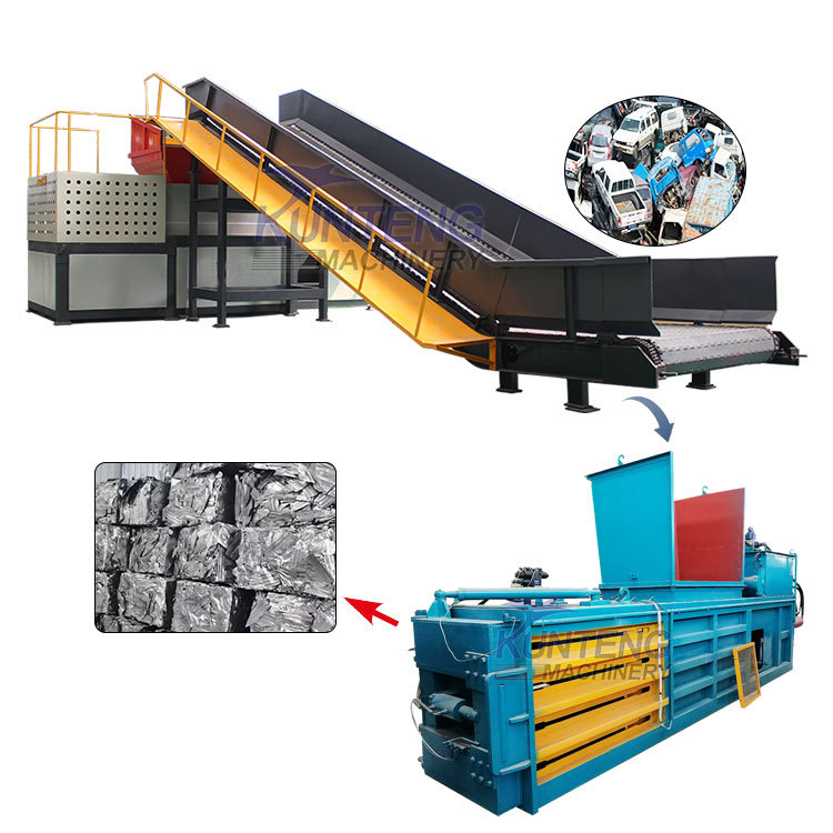 Heavy Duty Dual shaft Metal Shredder