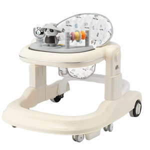 Deambulatore Multifunzione Regolabile Anti-Ribaltamento e Anti-O-leg per Bambini, Passeggino Pieghevole per Imparare <span class=keywords><strong>a</strong></span> Camminare - Product Image 1