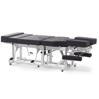 Table de massage électrique réglable pour traitement ostéopathique, acupuncture, spa médical, physiothérapie de la colonne vertébrale, rééducation