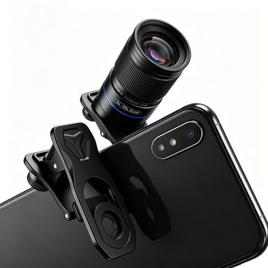 High Power 5x 8x 10x Telephoto Lens for Smartphones with Af/Mf Focus Detachable Optical Zoom and Optical Glass