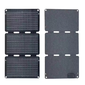 Panel Solar Monocristalino Plegable de 30W de Alta Eficiencia (22%), Portátil para Exteriores y Camping, Color Negro, Precio Directo de Fábrica - Product Image 5