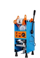 Scelleuse automatique électrique mini 75cm/95mm pour gobelets en plastique, neuve, pour boissons, boîtes, films, sacs et emballages alimentaires
