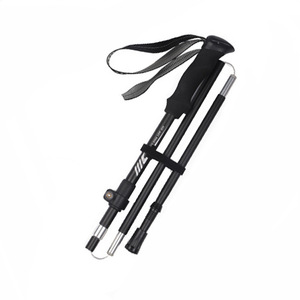 Bastones de Trekking Plegables de Aleación de Aluminio, 5 Secciones, Plegables, Equipo de Senderismo al Aire Libre, Bastones para Caminar - Product Image 1