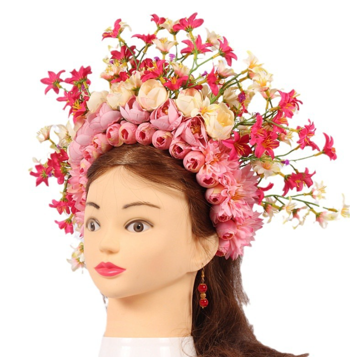 Women Bride Wedding Crown Festival Decorative