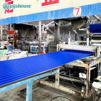 Tuile de toit en PVC enduite de style ondulé ASA de haute qualité Tuiles matérielles UPVC de couleur durable pour la maison