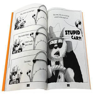 Libri di fumetti per adulti di alta qualità Offset stampati su cartone resistente rilegatura perfetta in base ai costi di prezzo della tipografia - Product Image 3