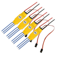 ESC sans balais 20A 30A 40A Quadcopter à aile fixe ESC aéromodélisme multi-axes