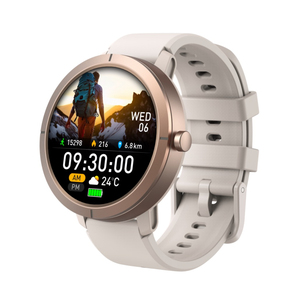 Relojes Inteligentes para Exteriores Más Vendidos, Reloj Inteligente Dorado para Mujer 2025, Llamadas Manos Libres por BT, Seguimiento de Actividad Física, Personalización OEM de Alta Calidad - Product Image 3