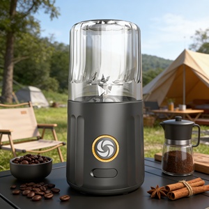 BPA Free Food Grade ABS 260ml USB Battery Powered Stainless Steel Blade Leak Proof Turbo Mode Car Outdoor Heavy Smoothies Maker - Product Image 6