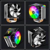 Kipas Pendingin CPU RGB CR1400 Radiator Pendingin Udara untuk LGA1700 115x AM4, Promo Panas