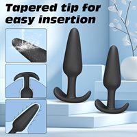 Support OEM/ODM Jouets pour adultes pour hommes et femmes, plug anal en silicone étanche de 3 pouces pour le sexe anal - Jouet pour adultes unisexe, prix d'usine