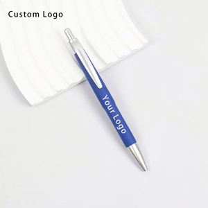 Portable Business Ballpoint Pens with Custom Logo for Trade Show Giveaways and New Business Gifts - Product Image 1