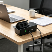 Einfache Installation Arbeits platten 220V Desktop-Popup-Buchse Integrierter Stroma schluss Popup-Steckdose