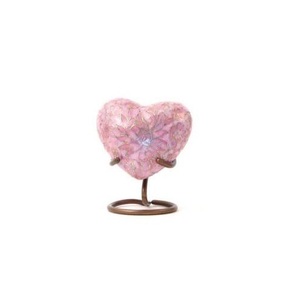 Best Selling High Quality Metallic Heart Shaped <b>Small</b> Keepsakes Cremation <b>Urns</b> <b>For</b> <b>Human</b> <b>Ashes</b>/Funeral Supplies - Product Image 3