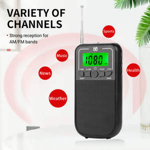 <span class=keywords><strong>Radio</strong></span> Digital AM FM SW de <span class=keywords><strong>3</strong></span> Bandas con Control de Reloj Multicolor, Búsqueda Automática y Función de Temporizador de Apagado - Product Image 2