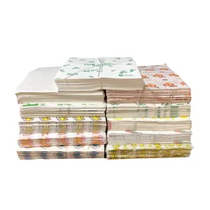 Custom Fast Food Hamburger Packaging Waxed Paper Food Wrapping Paper Printed Greaseproof Paper PE Food Package Virgin CMYK