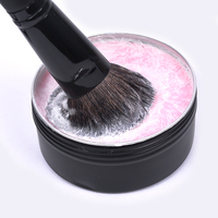 Savon nettoyant pour pinceaux de maquillage rose OEM DM-BE