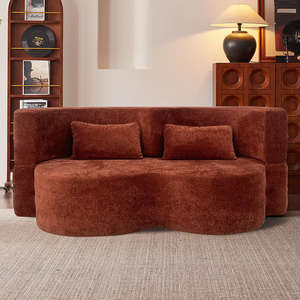 आधुनिक रीक्लिंग मॉड्यूलर बिस्तर सोफे सेट लिविंग रूम वैक्यूम पैकेजिंग संपीड़न फोम स्पंज सोफे के साथ फर्नीचर - Product Image 1