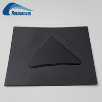 Géomembrane HDPE certifiée ISO 30 mil, revêtement imperméable durable pour réservoirs d'irrigation agricole et bassins
