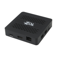 UGOOS tox5 lite Android TV Box Android 14 RJ45 1000M Amlogic S905X5M Quad Core ARM Cortex-A55 2.4G/5G2T2R BT5.4 Set-top Box