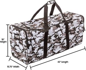Muestra gratuita: Bolsa de hockey sobre hielo ligera y duradera para uso diario, bolsa de hockey sobre hielo todo en uno para jugadores de todas las edades. - Product Image 5