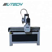 Machine de gravure et de fraisage CNC pour bois, métal, pierre, marbre, avec structure en fonte de bureau 6090, 1.5kw, 2.2kw, 3kw, 4.5kw, 3 axes simples