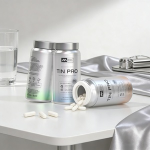 Merrynewon Medical Use Pill Capsule 100ML 160ML 200ML Customizable <b>Packaging</b> <b>Printing</b> Aluminum Bottle Pull Ring - Product Image 1
